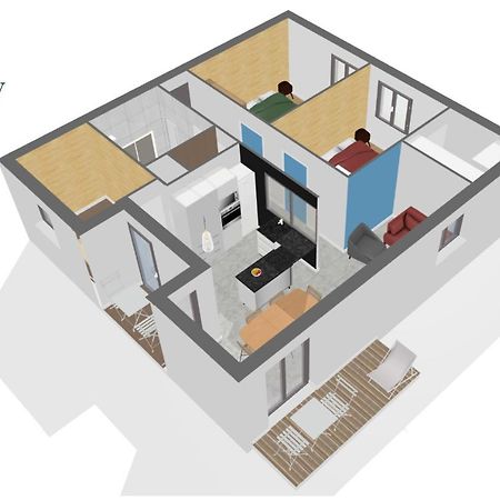 Homey Montaigne - New - A 1 Min A Pied Du Lac D'Annecy - 2 Balcons Prives - Appartement Avec 2 Chambres - Stationnement Gratuit Toute L'Annee Sauf En Ete - Juin A Aout Екстер'єр фото
