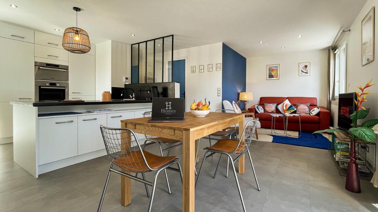 Homey Montaigne - New - A 1 Min A Pied Du Lac D'Annecy - 2 Balcons Prives - Appartement Avec 2 Chambres - Stationnement Gratuit Toute L'Annee Sauf En Ete - Juin A Aout Екстер'єр фото